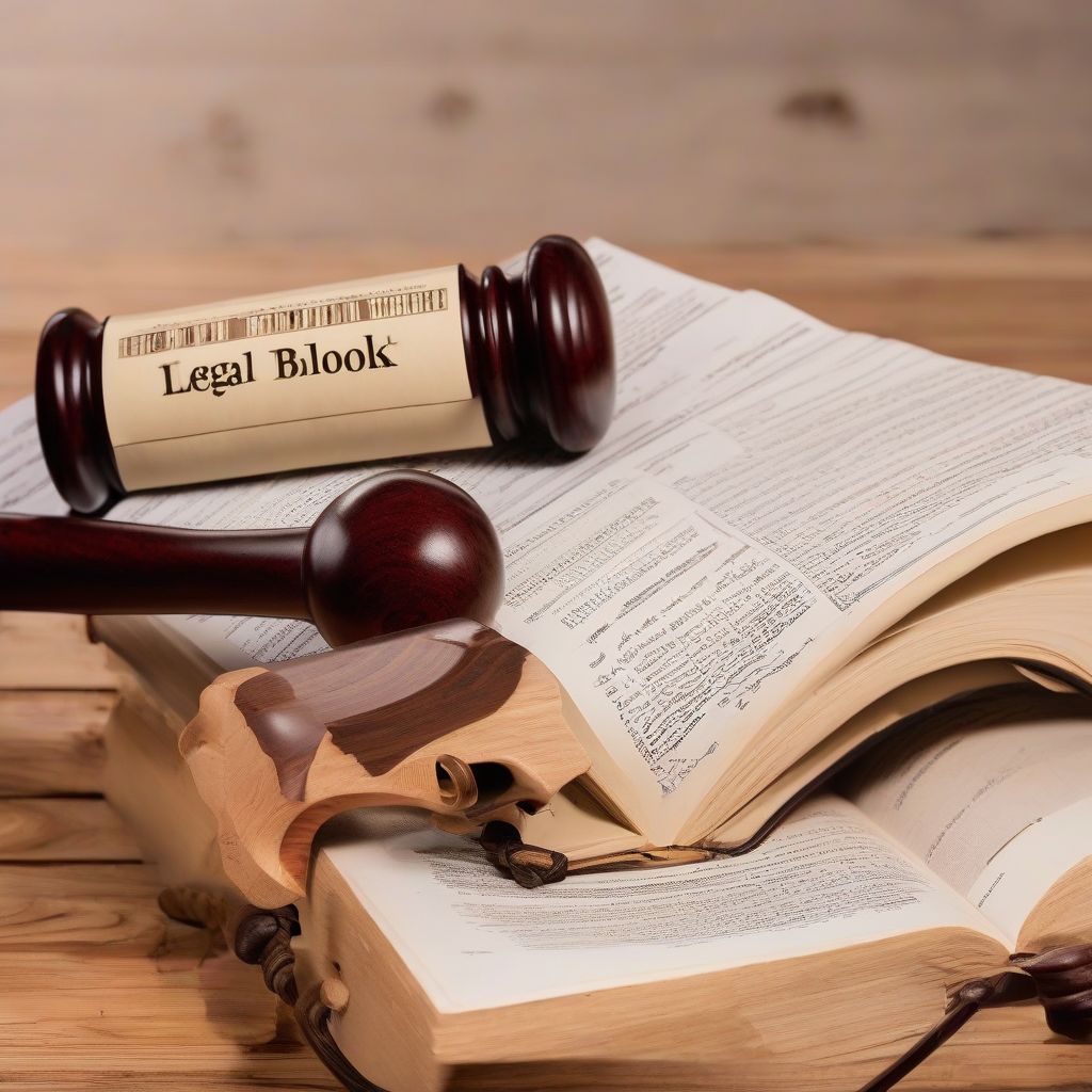 Legal Documents and Gavel